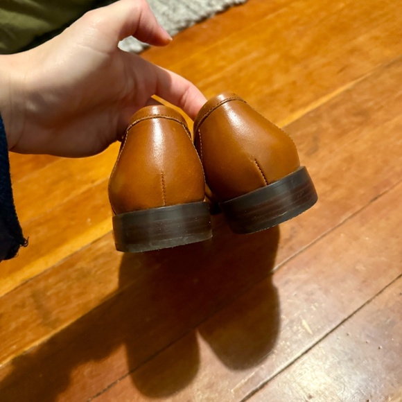 Madewell Ludlow Leather Square Toe Loafers - Picture 4 of 5